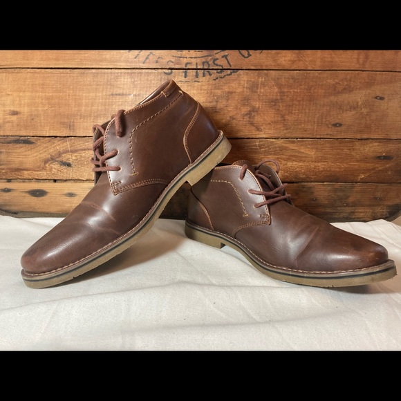 Mens Kohls Sonoma Brown Dress Shoes 